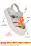 Jelly Glitter Light Sole Girls' Sandals - 2