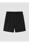 Black Girl's Gabardine Shorts Skirt - 3