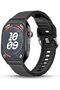 Curve 1.99" HD Curved Display Smart Watch for Men & Women, IP67 Water Resistance, BT Calling, Health Suite, Compatible with Android & iOS, Smart Calculator, AI Voice Assistance, Jet Black