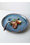 12 Piece Handcrafted Blue Glaze Dinnerware Set - 6