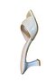 Women's Goblet Heeled Single Strap Slippers - 4