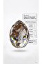 Dubai Crystal Egg-Shaped Souvenir with Burj Al Arab Engraving (burj al arab) | Faceted Crystal, Burj Al Arab Design, Decorative Figurine, Collectible Keepsake, Desk Ornament - 3