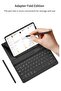 Samsung Galaxy Z Fold 4 Case, Screen Protector Keyboard Leather Case Stylus+Pen Slot - 5