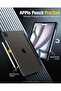 Black Slim Hard PC Case for iPad Air 13-Inch M2 (2024) & iPad Pro 12.9-Inch (6th/5th Gen) - Translucent Frosted Back, Touch ID & Pencil Support - 3