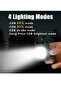 Small Mini COB Pocket Magnetic Flashlights Powerful 500 High Lumens Bright Rechargeable Keychain Work Light Flashlight Pack 2 - 5