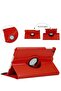 Rotating Case for Samsung Galaxy Tab A 8.0 2019 (SM-T290/SM-T295), PU Leather 360 Stand (Red) - 4