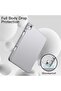 iPad Air 13" (M2) 2024 Silver Trifold Smart Cover – Auto Wake, Pencil Holder, and Soft TPU Back - 4