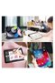 iPad Air 4 Case 2020, iPad Air 4th Generation Case with Pencil Holder [Full Body Protection + Apple 2nd Pencil Charging and Auto Wake/Sleep] Smart Stand Cover Case for iPad Air 4 10.9 (Black - 6