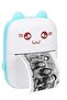 Portable Mini Pocket Printer Cute Thermal Printer with Thermal Printing Paper USB Cable for Note Photo Web Document Printing - 5