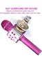 2-Pack Wireless Bluetooth Karaoke Microphones - Portable Handheld Mic with Speaker for All Ages (Purple) - 3