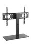 Table Top LCD/LED TV Stand with 8.0mm/0.31in Thickness Tampered Glass Fit for 37~70in with Holding Weight Capacity 40KG (88lbs) - 2