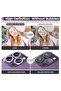 for iPhone 14 Pro/14 Pro Max Camera Lens Protector, Diamonds Bling Tempered Glass - Diamond Purple - 5