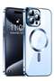 Magnetic Case for iPhone 15 Pro Max with Camera Lens Protector, Full Body Protective Slim Thin