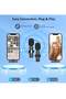 Professional Wireless Lavalier Lapel Microphone for iPhone, iPad - Cordless Omnidirectional Condenser Recording Mic - 4
