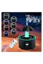 Rain Umbrella Humidifier & Aroma Diffuser with Rain Sounds, 7 Colors Light, Timer, Auto-Off - 2
