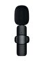 M21 Wireless Lavalier Microphone Plug & Play Type-C Lapel Clip-on Mini Mic Black - 2