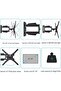 Adjustable TV Wall Mount, Swivel & Tilt for 32-55 inch LED, LCD, Plasma TVs, 70lbs, VESA 400x400 - 3