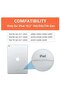 iPad 10.2" (2020/2019) Clear Case, Ultra-Thin Transparent Soft TPU Back Cover Resistant Flexible Case for iPad 8th/7th Generation - (Clear) - 2