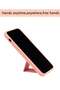 iPhone 16 Pro Pink Magnetic Kickstand Case with Premium Silicone, Vertical & Horizontal Hand Strap, and Multi-Stand - 4