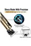 Beard Trimmer for Mens, Rechargeable Electric Hair Clippers with LCD Screen, Titanium Precision T Blade Trimmer - 2