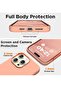 Compatible with iPhone 15 Pro Max Liquid Silicone Case, Full Body Shockproof Cover, Bare Pink - 4