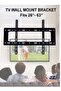 Ultra-Strong Fixed TV Wall Mount for 63” Flat & Curved Screens – LED, LCD, OLED, Plasma Compatible - 2