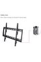 Fixed TV Wall Mount fits for Most of 32"-65" Max Wall Mount Pattern VESA 600x400mm - 4