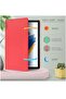 Case Compatible with Galaxy Tab A8 10.5" Case (SM-X200/X205/X207), Galaxy Tab A8 Case 10.5 inch,Auto Sleep/Wake 360° Rotating Stand Folio Leather Case for Tab A8 2022 (Red) - 4