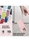 Liquid Silicone Case for iPhone 15 Pro Max, with 2 Screen Protectors & Lanyard, Pink Sand - 5