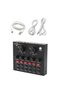 V8 Sound Card with Bluetooth, Mixer Board, Voice Changer & Live Sound Card – Professional Audio Interface for Streaming, Karaoke, Music Production, and Live Shows - 6