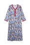 2 PCS women maxi dress, Ladies Jalabiya full Sleeve Emirati Mukhawar Dress,Soft rayon Material, loose-fitting, floor-length dress. - 3