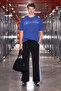 Beziers men's organic cotton contrast trim regular fit black sweatpants - 2
