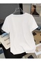Unisex Sheep Love Printed Oversize Crew Neck T-Shirt - 2