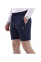 Men's Large Size Flat Lycra Combed Cotton Shorts, Suitable for Sizes up to 150 Kilograms, Indigo - 2