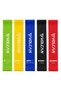 Loop Resistance Band Set for Fitness, Yoga, Pilates & Strength Training – 5 Resistance Levels (10LB-40LB)