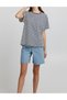 Tricou, Alb/Bleumarin - 2