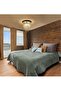 3 Lights Crystal Hanging Chandelier Chandeliers Ceiling Lamp Lighting for Bedroom Hallway - 8