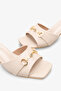 Sateya Women's Heeled Slippers - Ten Patent Leather - 5