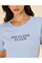 Women's Printed Rib T-Shirt - 5