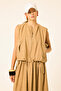 Zipped Vest Skirt Suit - 3