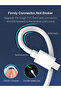 كابل شحن سريع من USB-A إلى USB-C طراز HW-059200BHQ مع شاحن حائط بريطاني 5 فولت/2 أمبير ومزود بميزة مزامنة البيانات بسرعة 480 ميجابت في الثانية - 5