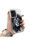 Redmi Note 13 Pro Plus 5g Compatible Silicone Edge Hard Back Case Couple Phone Case with Lion Pattern