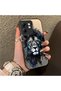Infinix Hot 50I Compatible Silicone Edge Hard Back Case Couple Phone Case Lion Pattern - 3