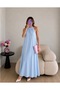 Gold Chain Halter Neck Maxi Dress - 5