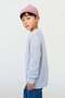 Patent-knit cotton jumper