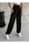 Women's Flexible Fabric Shalwar Pants with Elastic Waist - 4