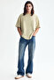 Pamuklu Tişört Oversized Fit