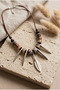 Authentic Handmade Metal Apparatus Design Necklace - 3