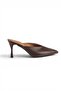 Myra Closed Toe Women's Heeled Slippers - 7