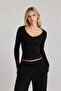 Women's ultra soft v-neck blouse - perfect for everyday wear and styling - 2